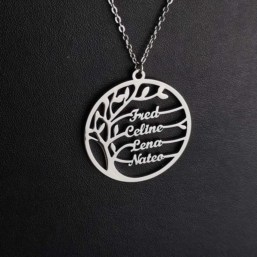 Custom Tree of Life Necklace f - огляд і ціна Plant Parent Name