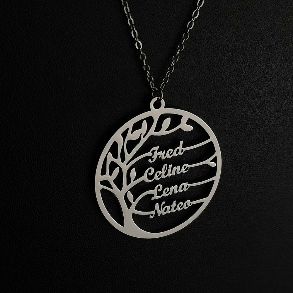 Custom Tree of Life Necklace f - огляд і ціна Plant Parent Name